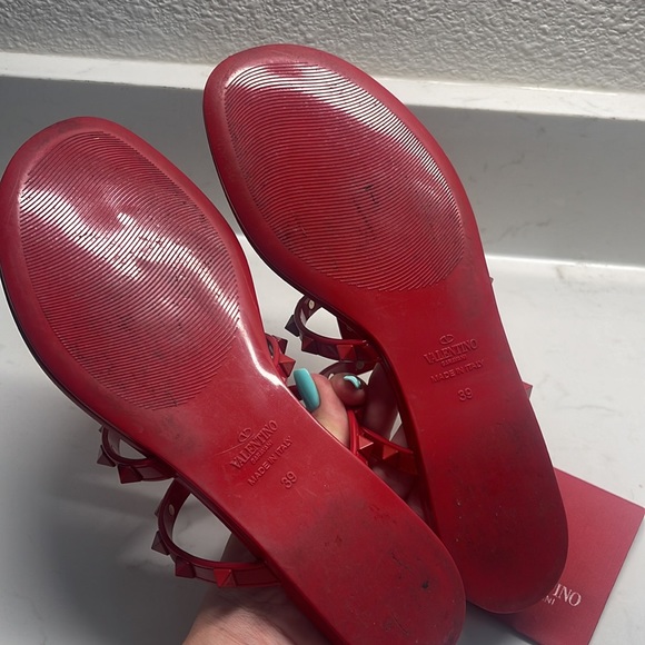 Authentic Valentino jelly sandals size 39 - Picture 2 of 4